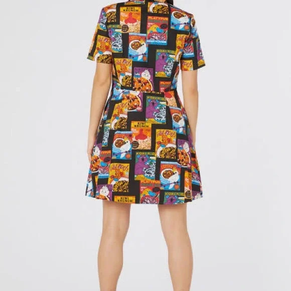 Dangerfield Cereal Cotton Shirt Dress Size 14 - Picture 4 of 6